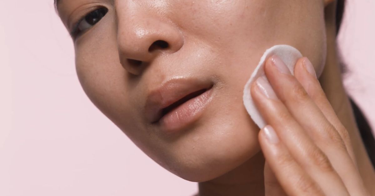 Person Using Toner Close-Up Video of Woman Applying Toner on her Face · Free Stock Video