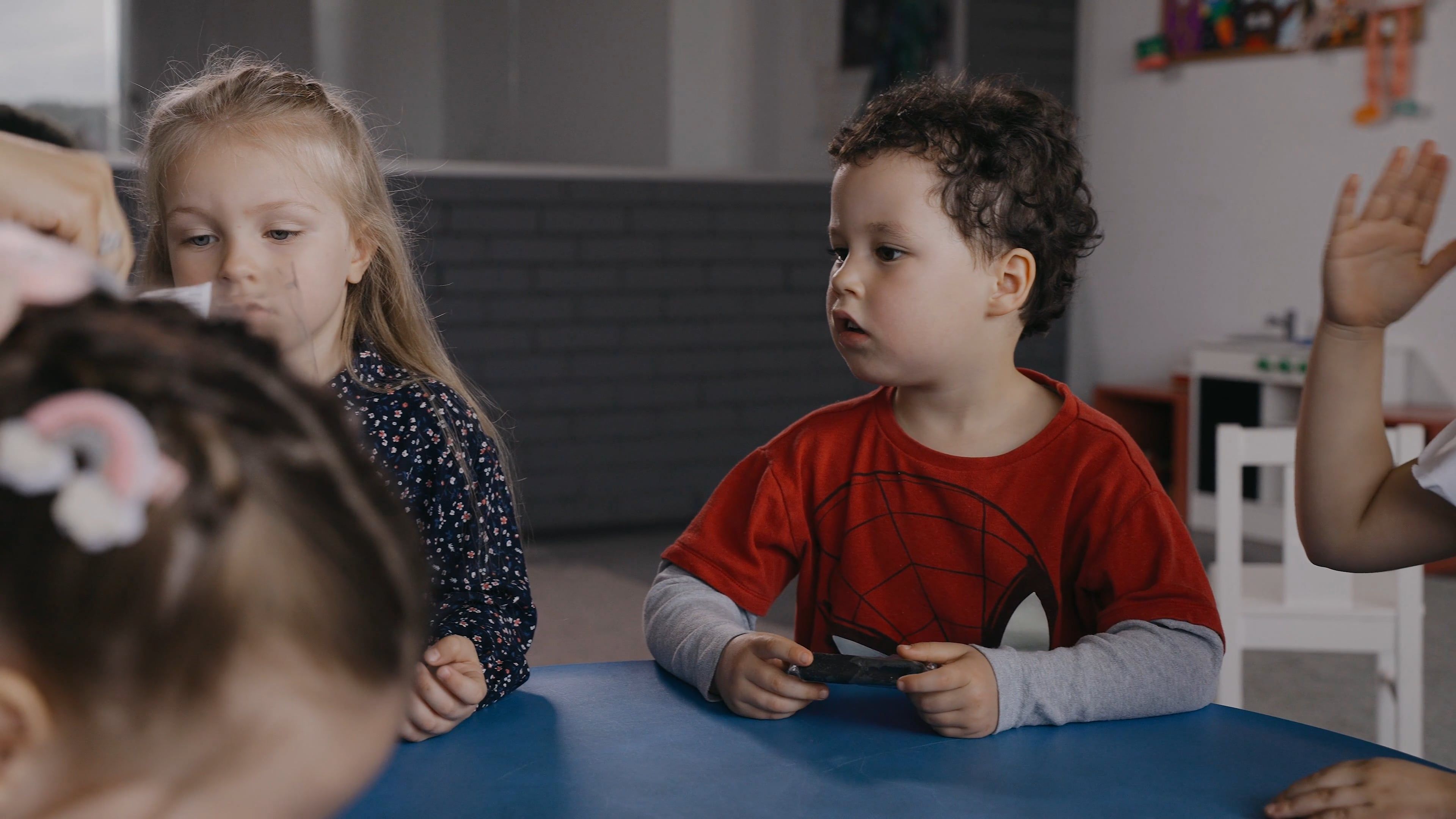 Person Distributing Candies to the Children Free Stock Video Footage ...
