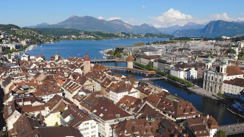 Drone Footage of Lucerne