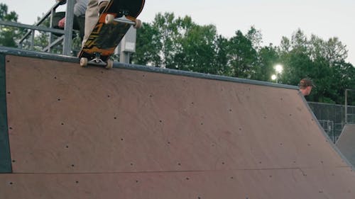 Person Riding a Skateboard