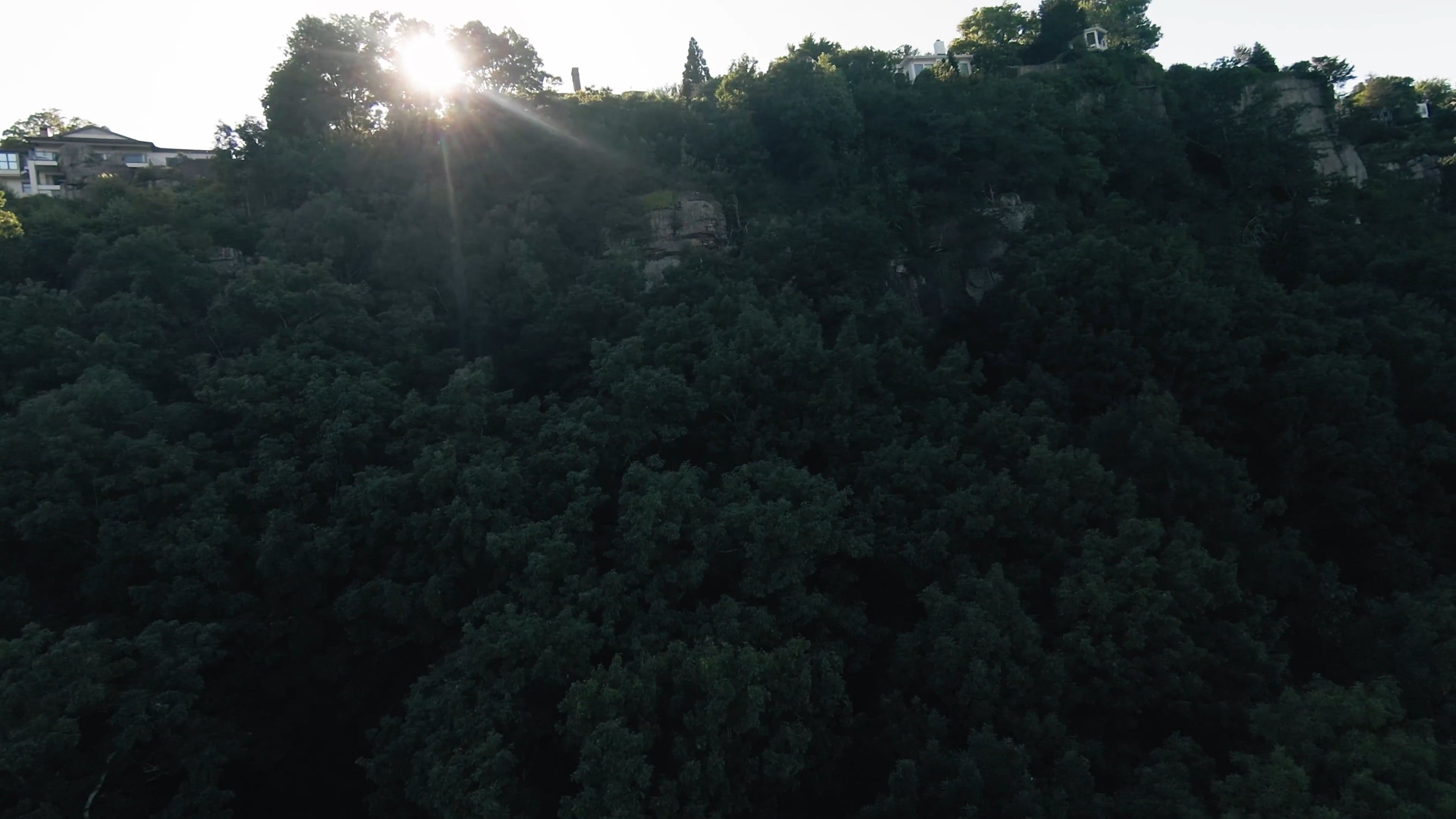Aerial Shot of a Ladnscape Free Stock Video Footage, Royalty-Free 4K ...