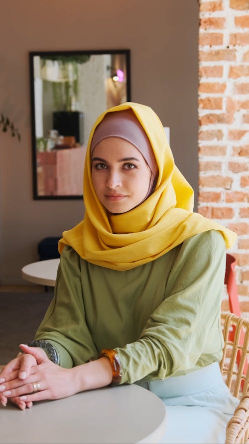 A Woman Wearing A Hijab