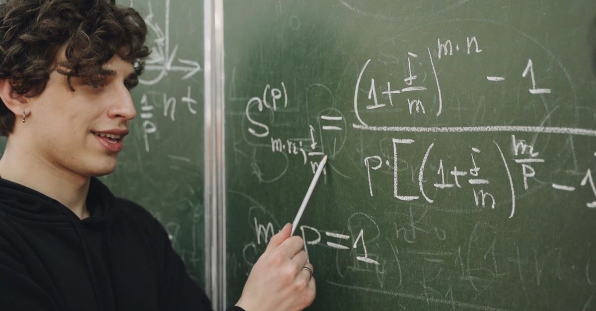 Guy Solving Math Problem Young Guys Studying Algebra Free Stock Video Footage, Royalty-Free 4K ...
