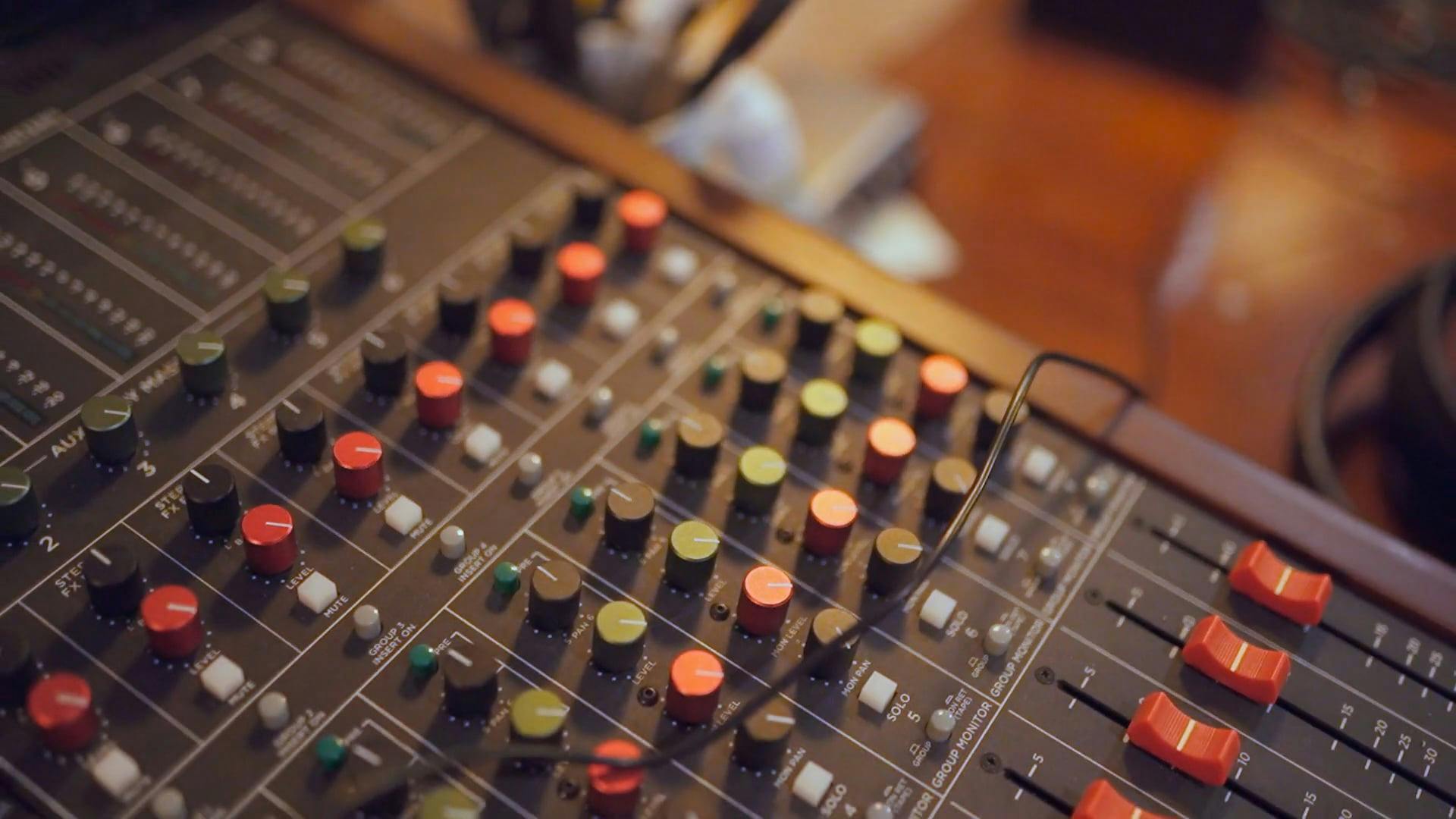 A Producer Arranging Music · Free Stock Video