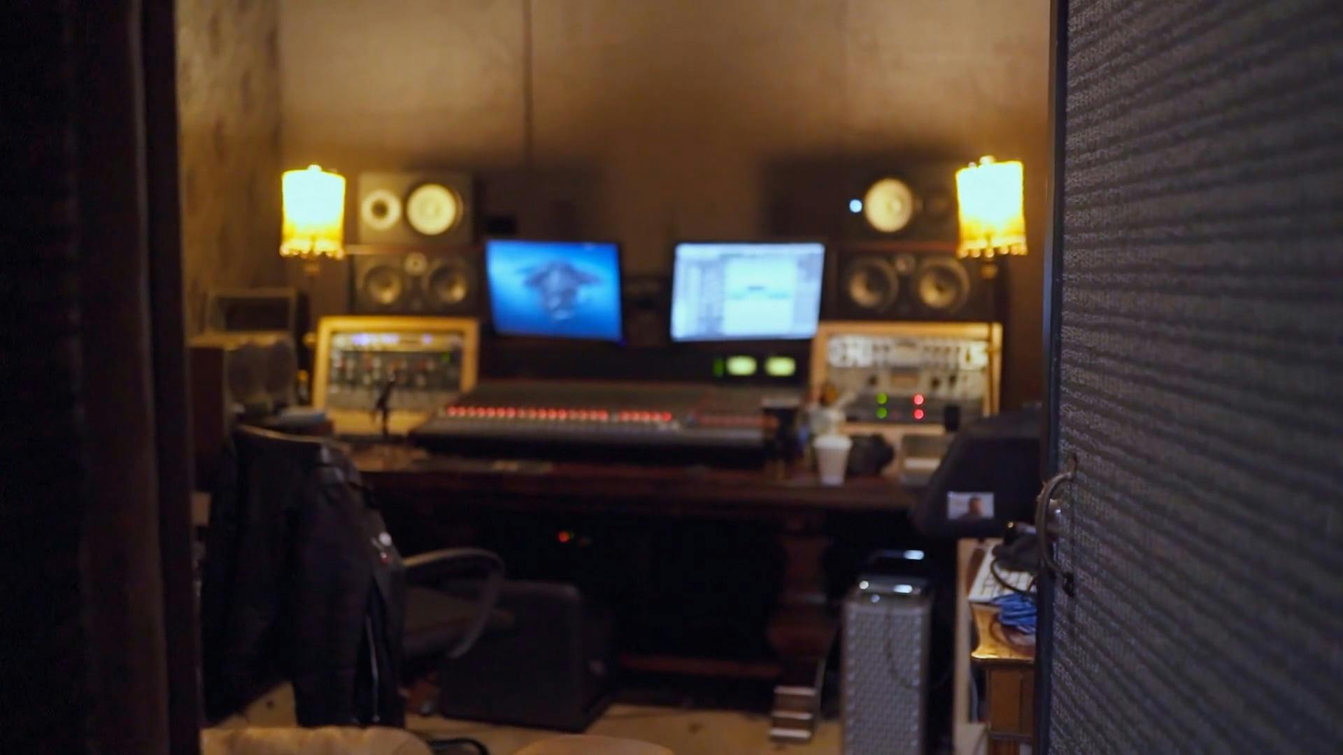 Video of a Recording Studio · Free Stock Video