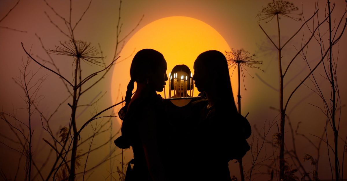 Three Women Performing a Ritual Free Stock Video Footage, Royalty-Free ...
