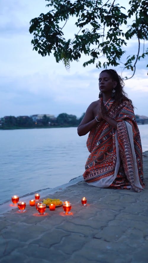 A Woman Praying