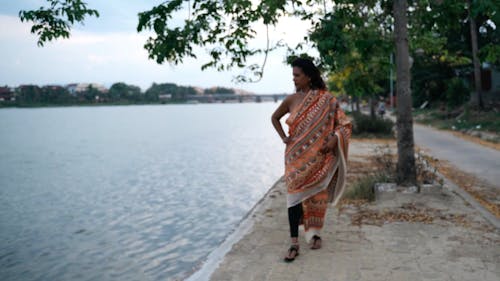 A Woman Walking