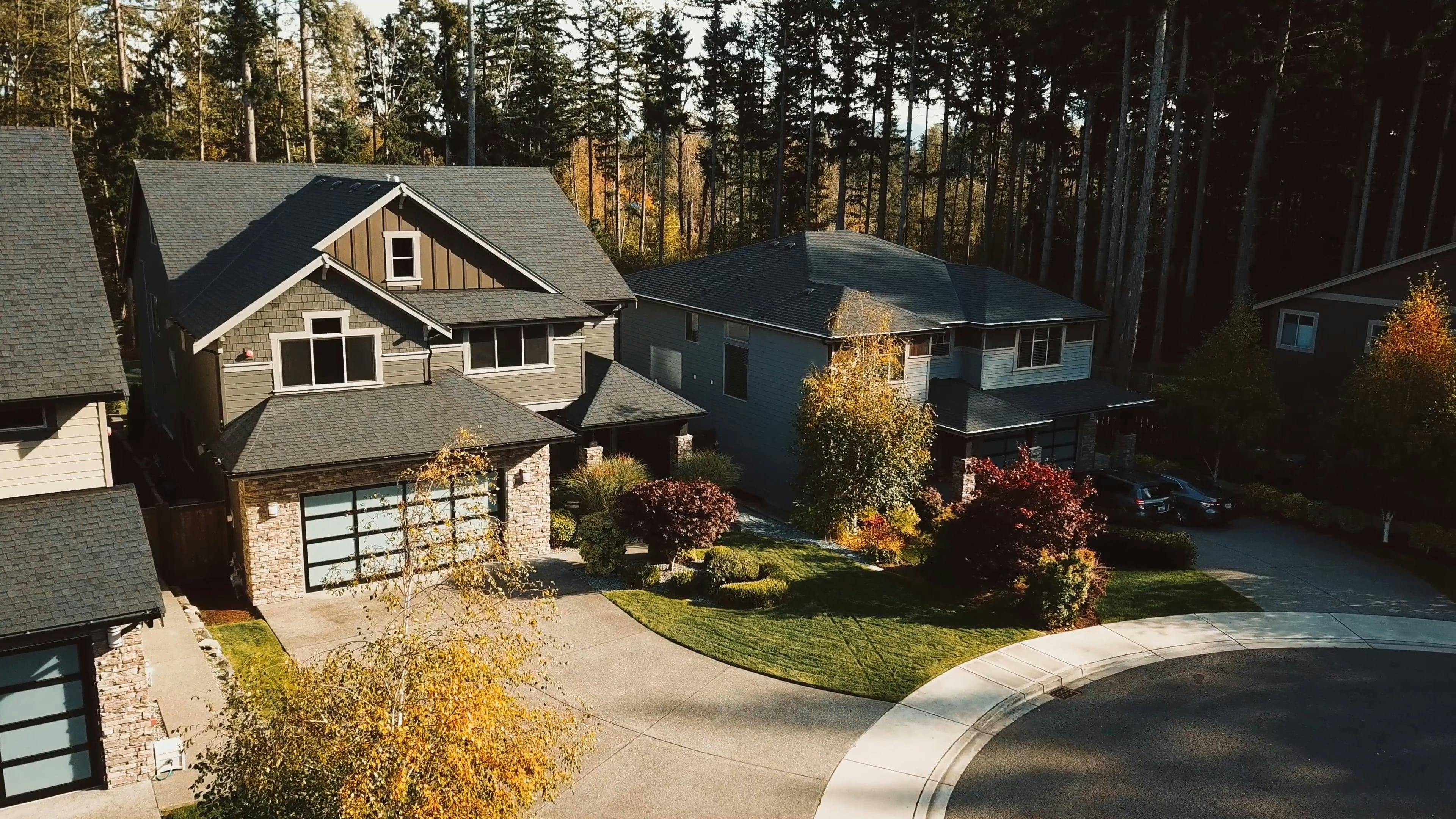 Aerial View of a Beautiful House Free Stock Video Footage, Royalty-Free 4K  & HD Video Clip