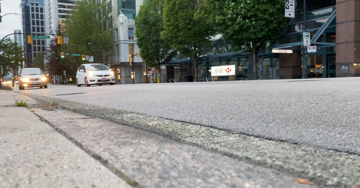 Ground Level Shot of a Street Free Stock Video Footage, Royalty-Free 4K ...