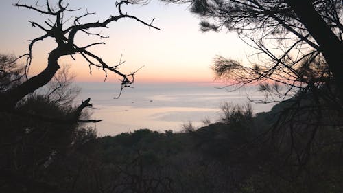 View of the Sea from the Mountain