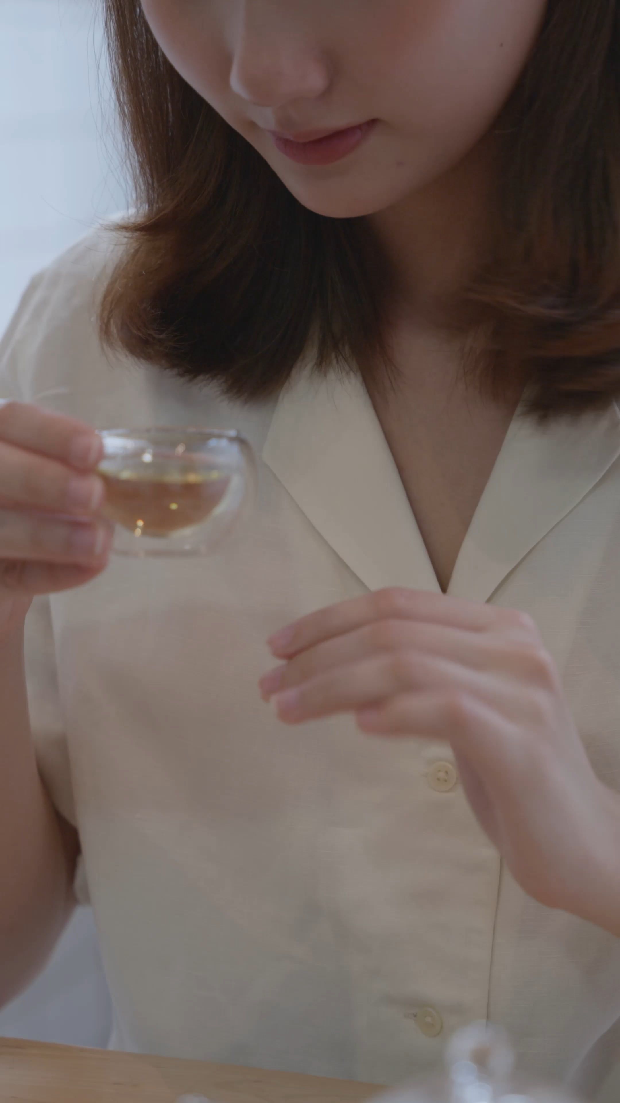 A Woman Smelling Tea Free Stock Video Footage, Royalty-Free 4K & HD ...