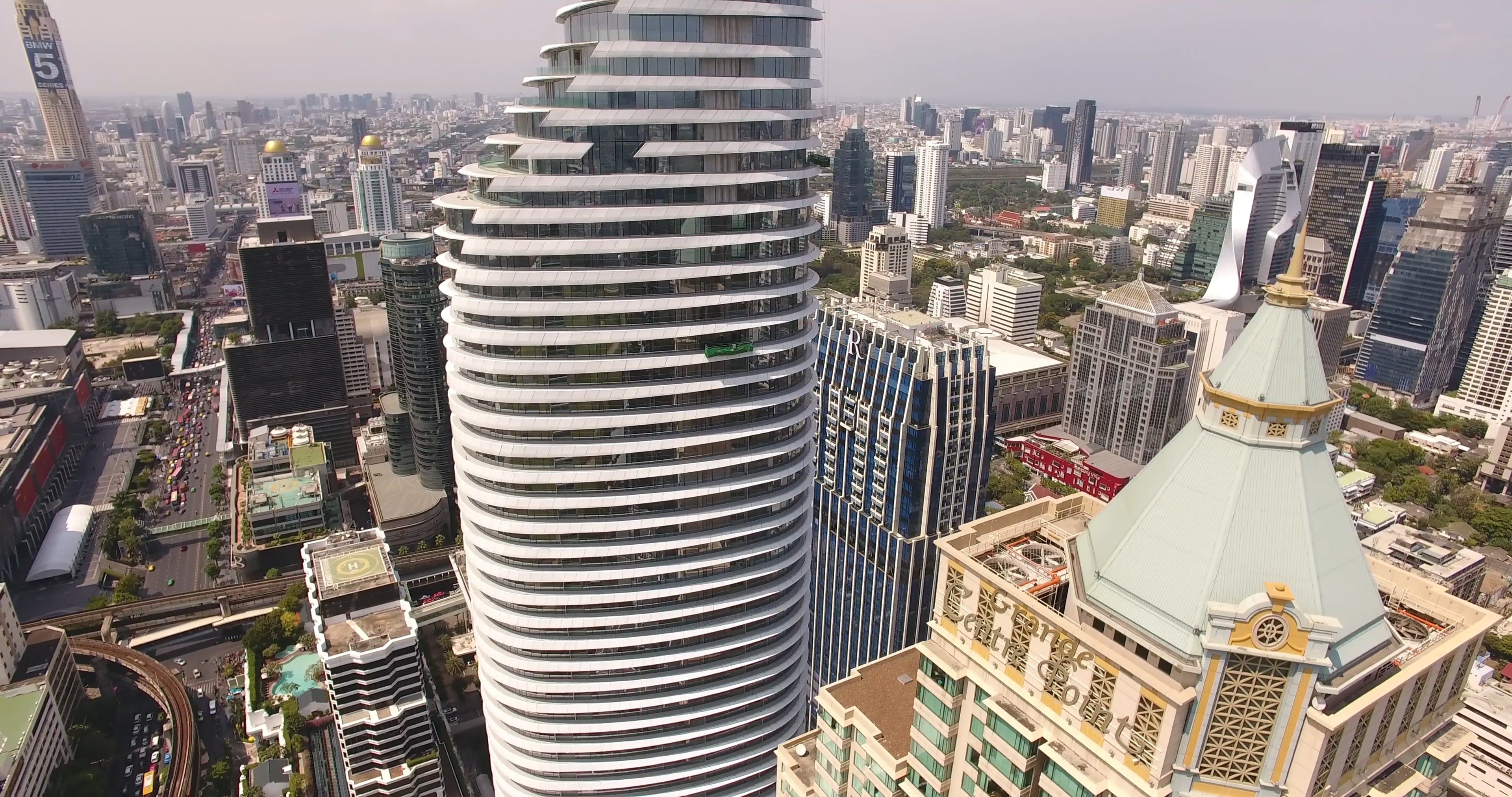 Drone Footage of a City Free Stock Video Footage, Royalty-Free 4K & HD ...
