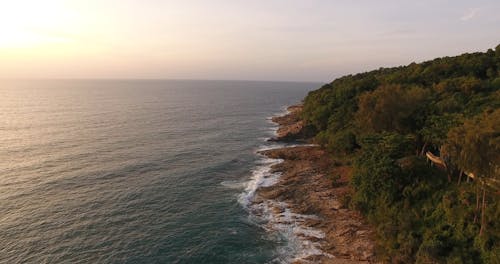 Drone Shot of an Island