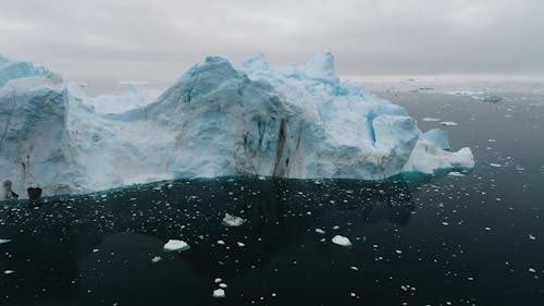 Floating Iceberg at Greenland