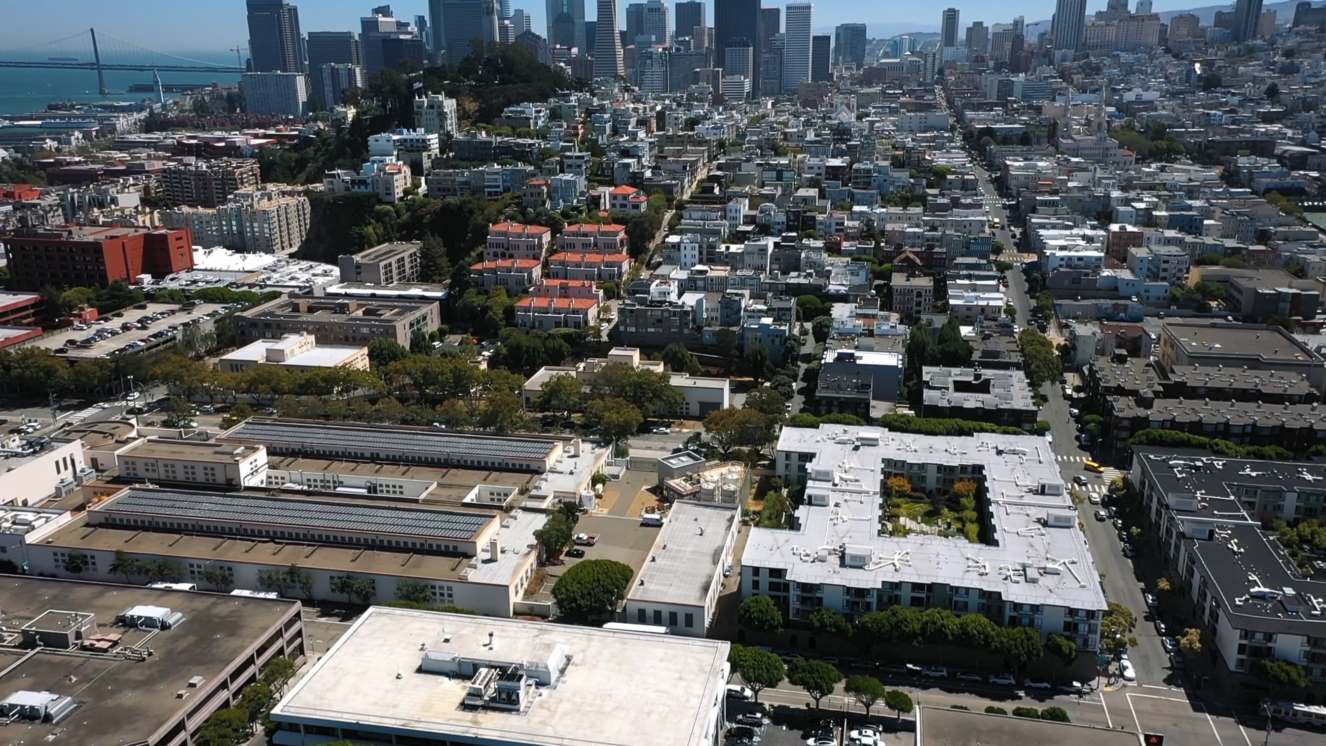 Drone Footage of Buildings in the City Free Stock Video Footage ...