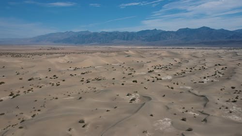 Drone Footage of a Sand Dunes 