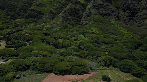 Aerial Footage of a Mountain