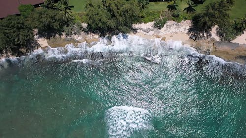 Drone Footage of a Shore