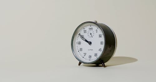 Close Up View of an Alarm Clock
