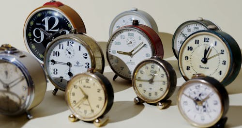 Variety of Alarm Clocks
