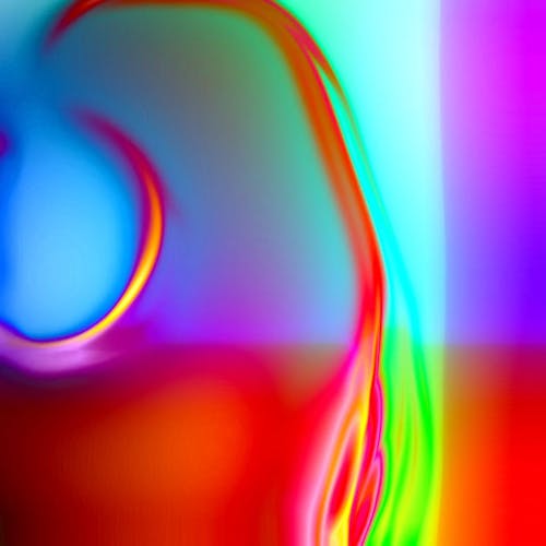 Abstract Animation with Bright Colors
