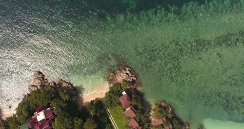 Aerial Footage of the Ocean