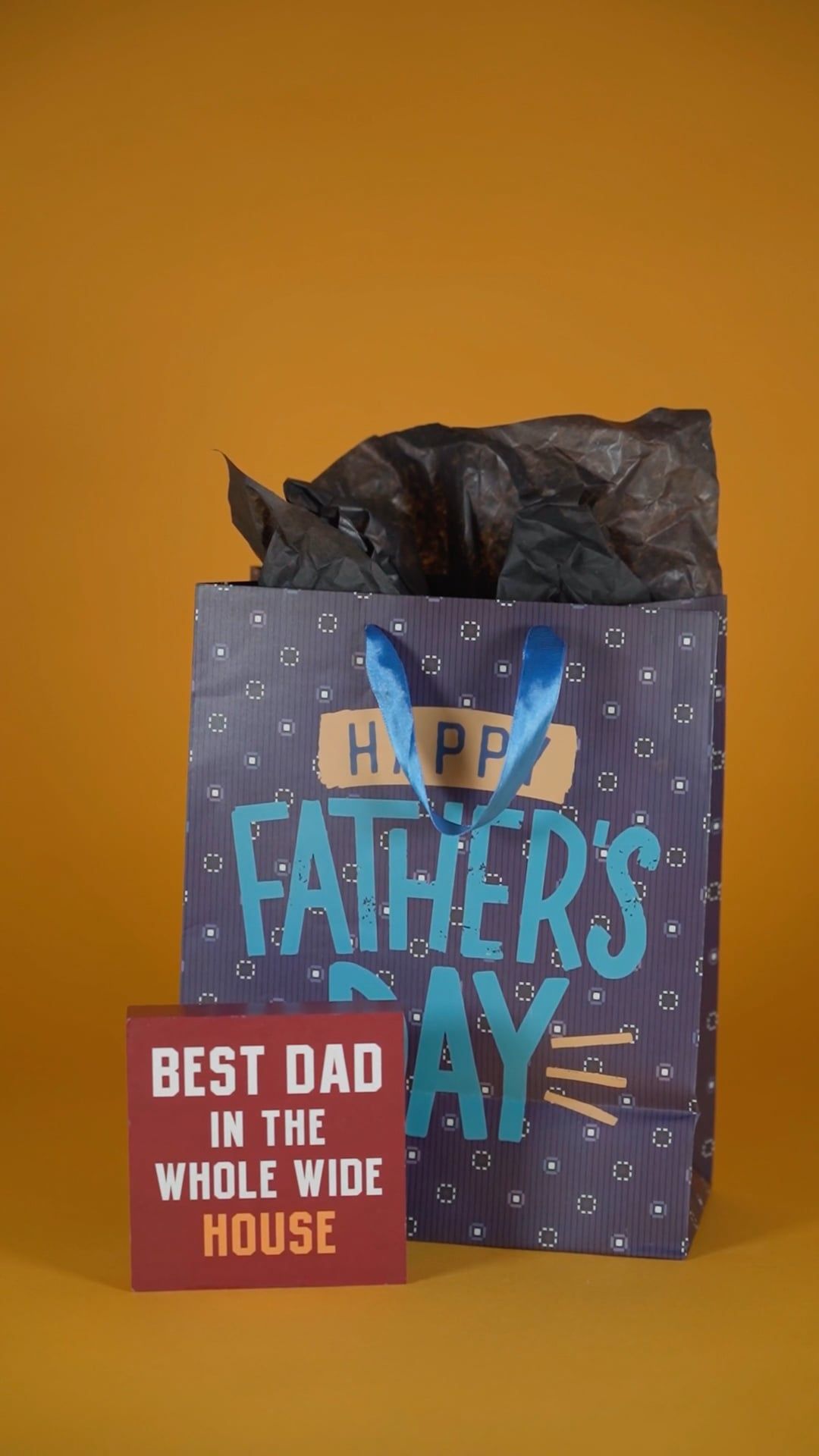 Wooden Item with Message and a Paper Bag Free Stock Video Footage ...