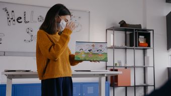 中国学校课堂视频素材