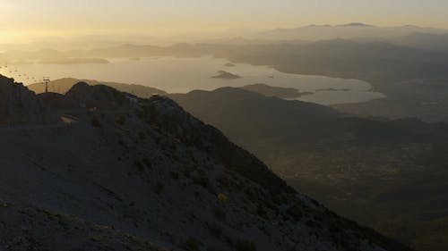 Aerial Footage of a Landscape