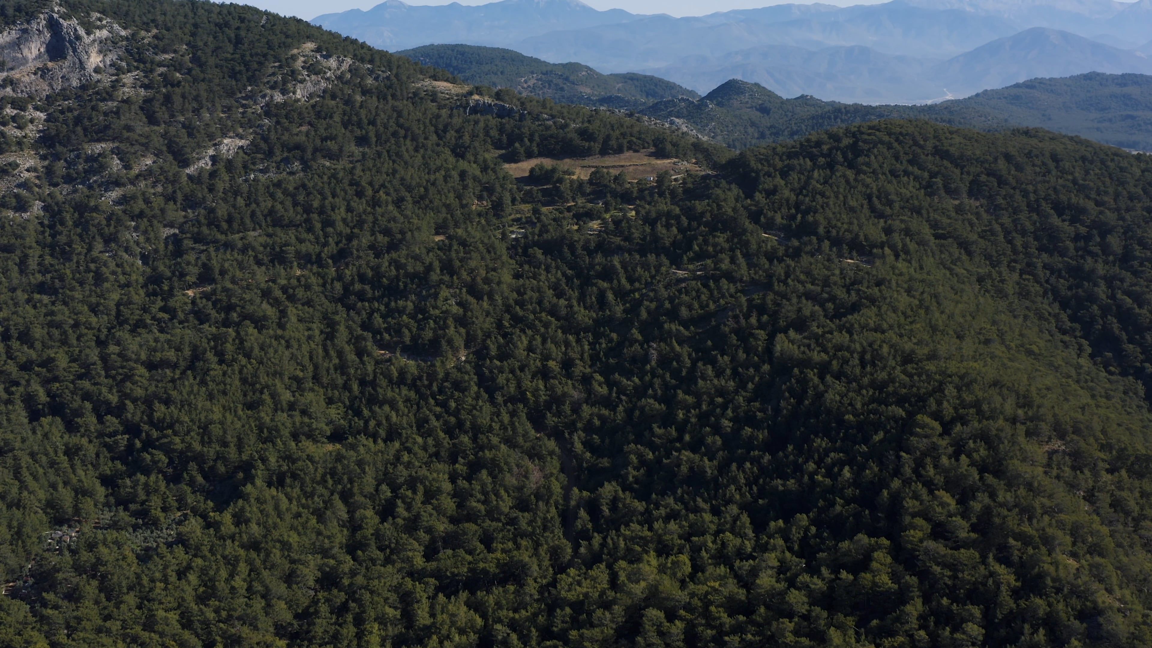 Aerial Shot of a Landscape Free Stock Video Footage, Royalty-Free 4K ...