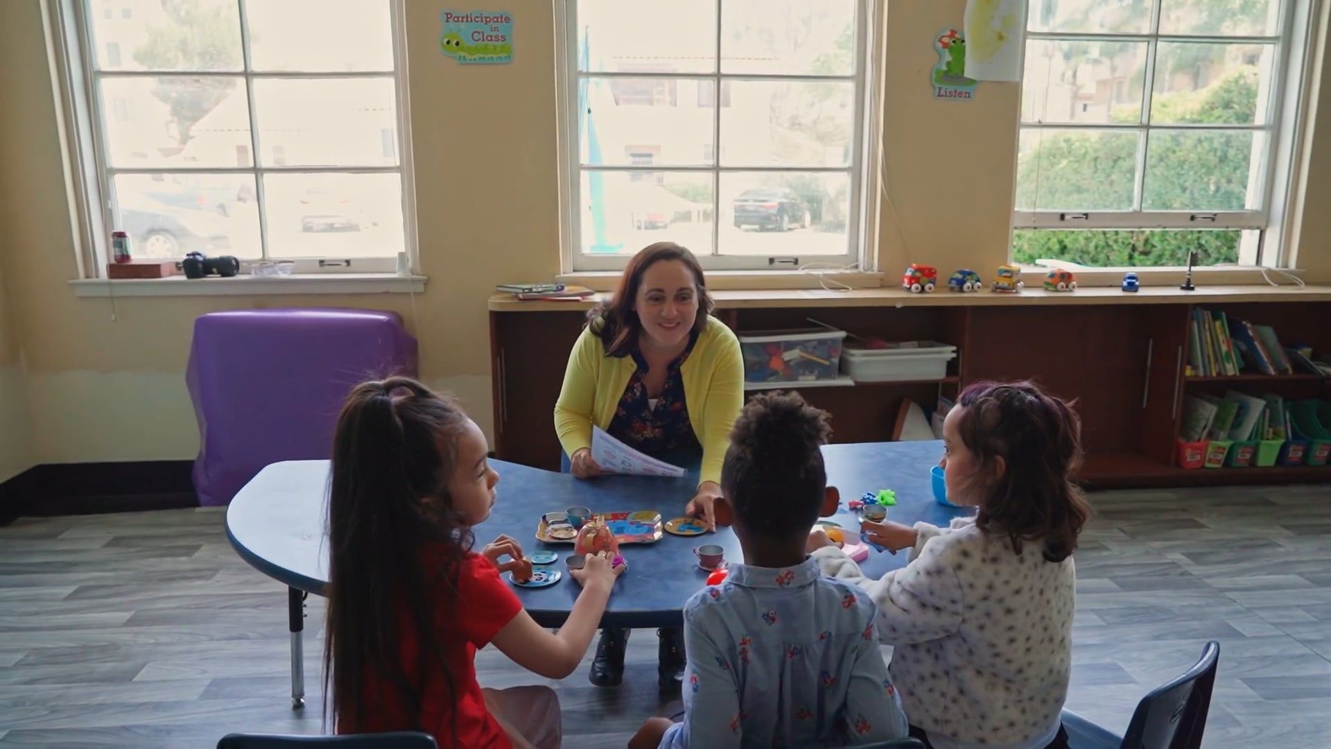 Teacher Teaching Her Students Inside a Classroom · Free Stock Video