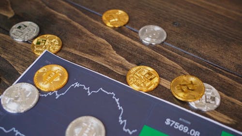 Close Up Video of Coins on the Table