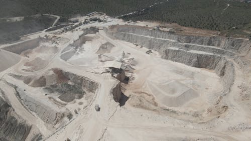 Drone Footage of a Mining Site