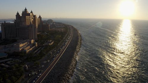 Drone Footage of Atlantis in Dubai