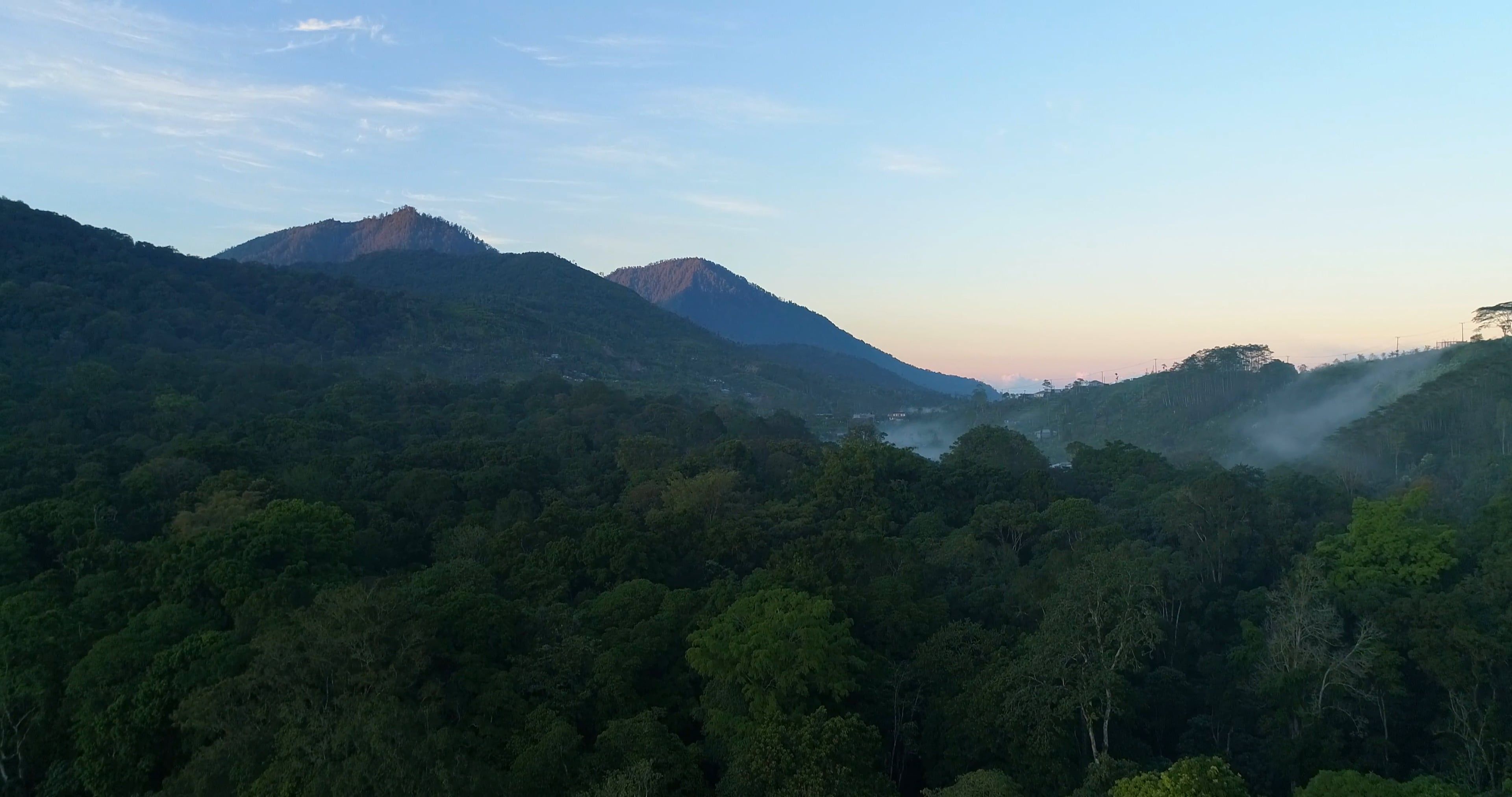 Drone Footage of Forest and Mountains Free Stock Video Footage, Royalty ...