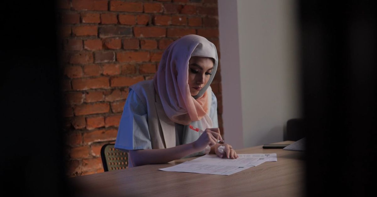 Crying While Writing A Woman Crying while Writing Free Stock Video Footage, Royalty-Free 4K ...