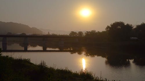 A Sunset in an Idyllic Environment