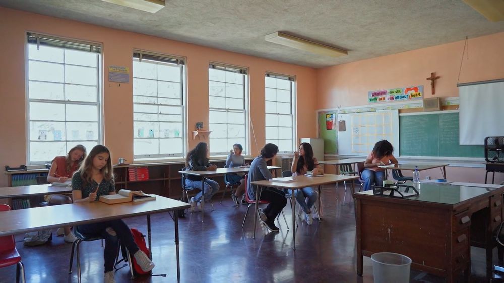 Students Eating Inside the Classroom · Free Stock Video