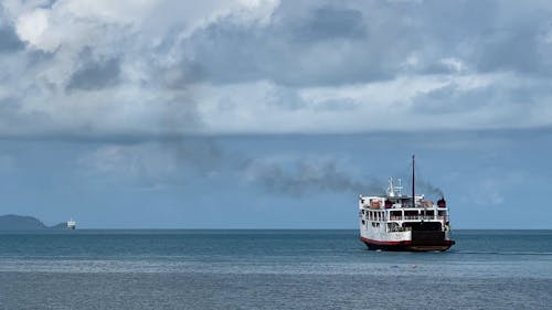 A Ferry Boat in Thailand