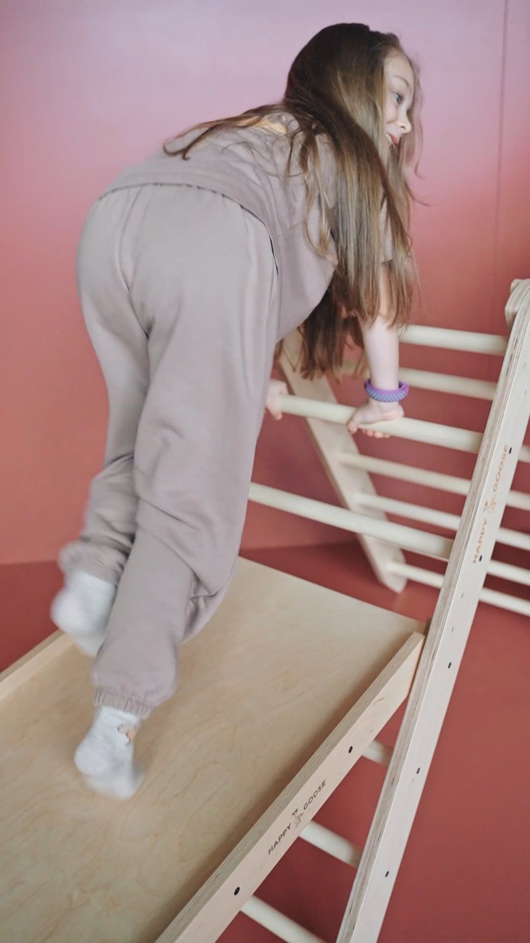 A Girl Playing on a Ramp · Free Stock Video