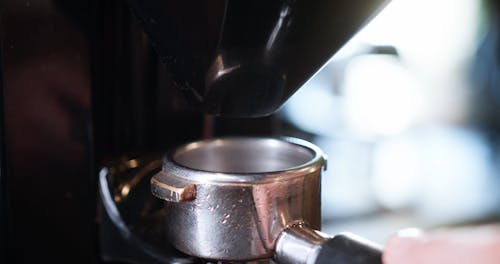 Close Up Shot of Grinded Coffee Beans