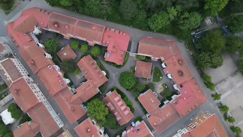 Drone Footage of a Building Complex