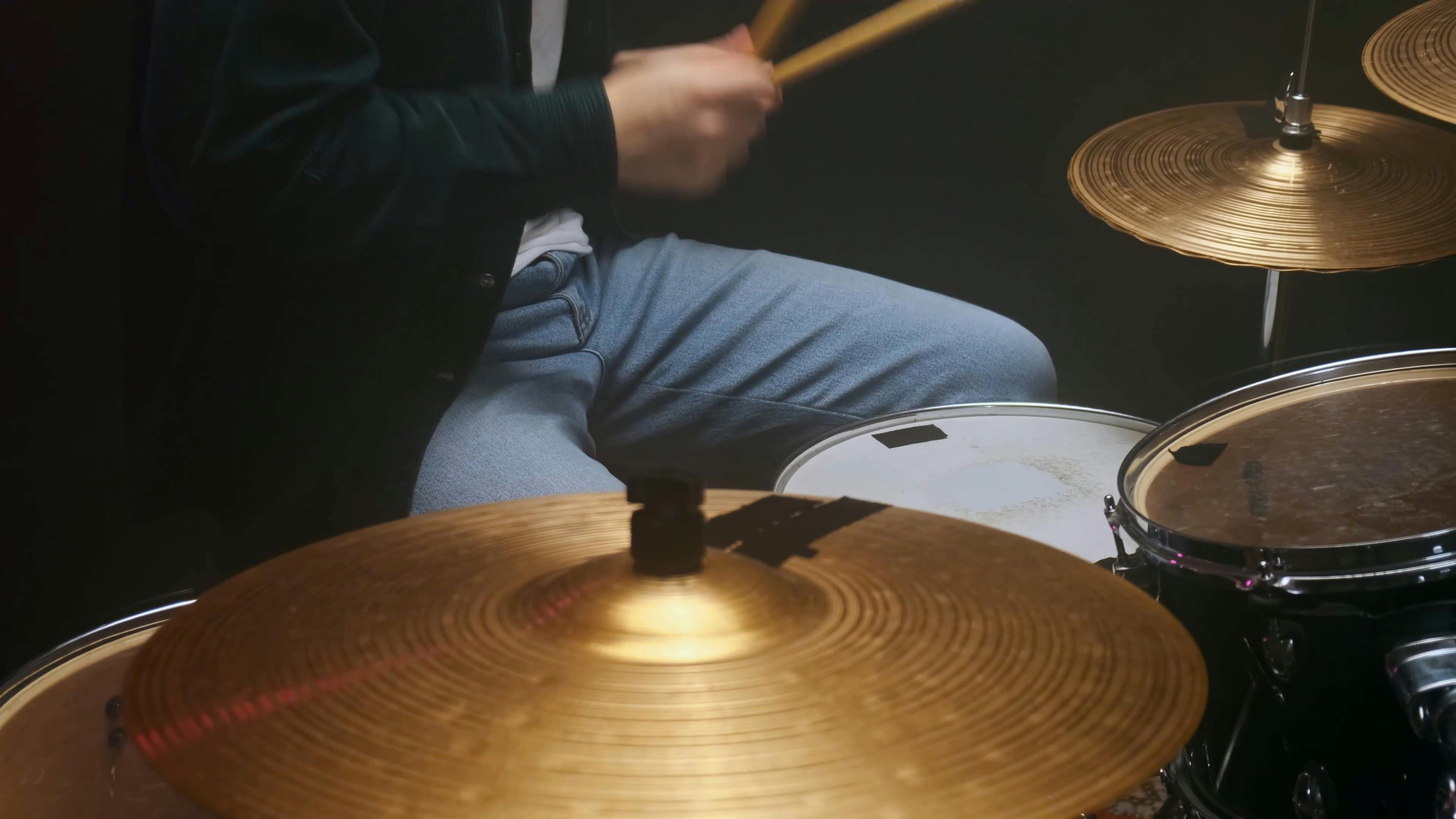 Drummer Performing in a Show · Free Stock Video