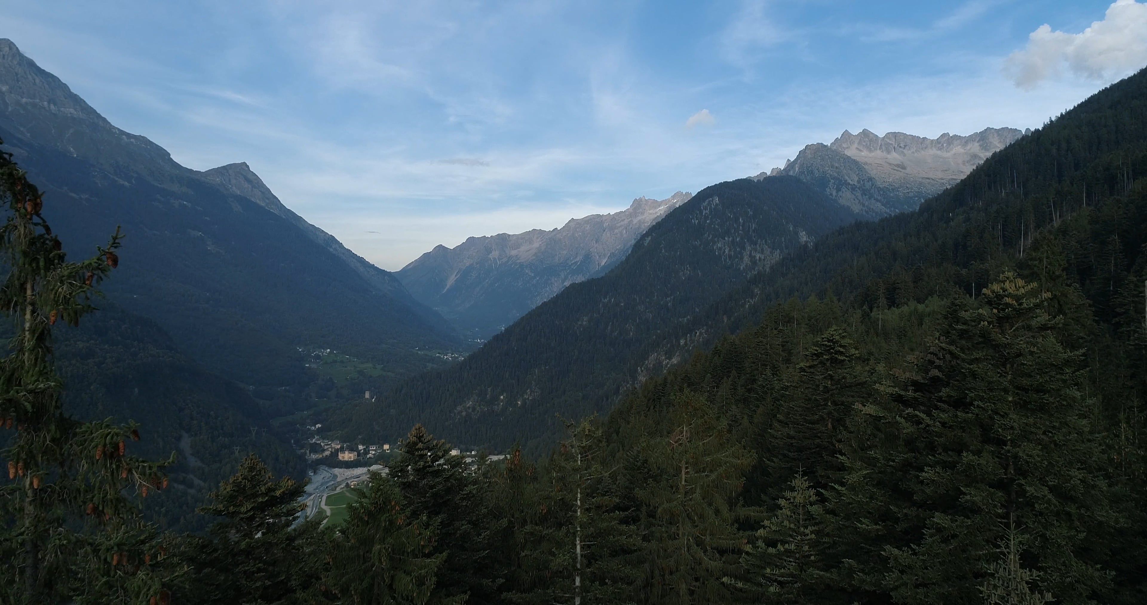 Drone Footage of Trees on a Mountain Free Stock Video Footage, Royalty ...