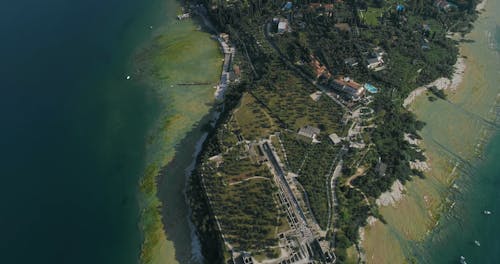 Aerial Footage of an Island