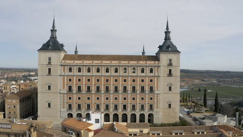 Arc Shot of the Alcazar of Toledo