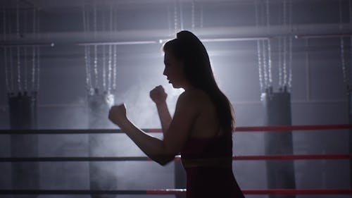 A Woman in the Boxing Ring