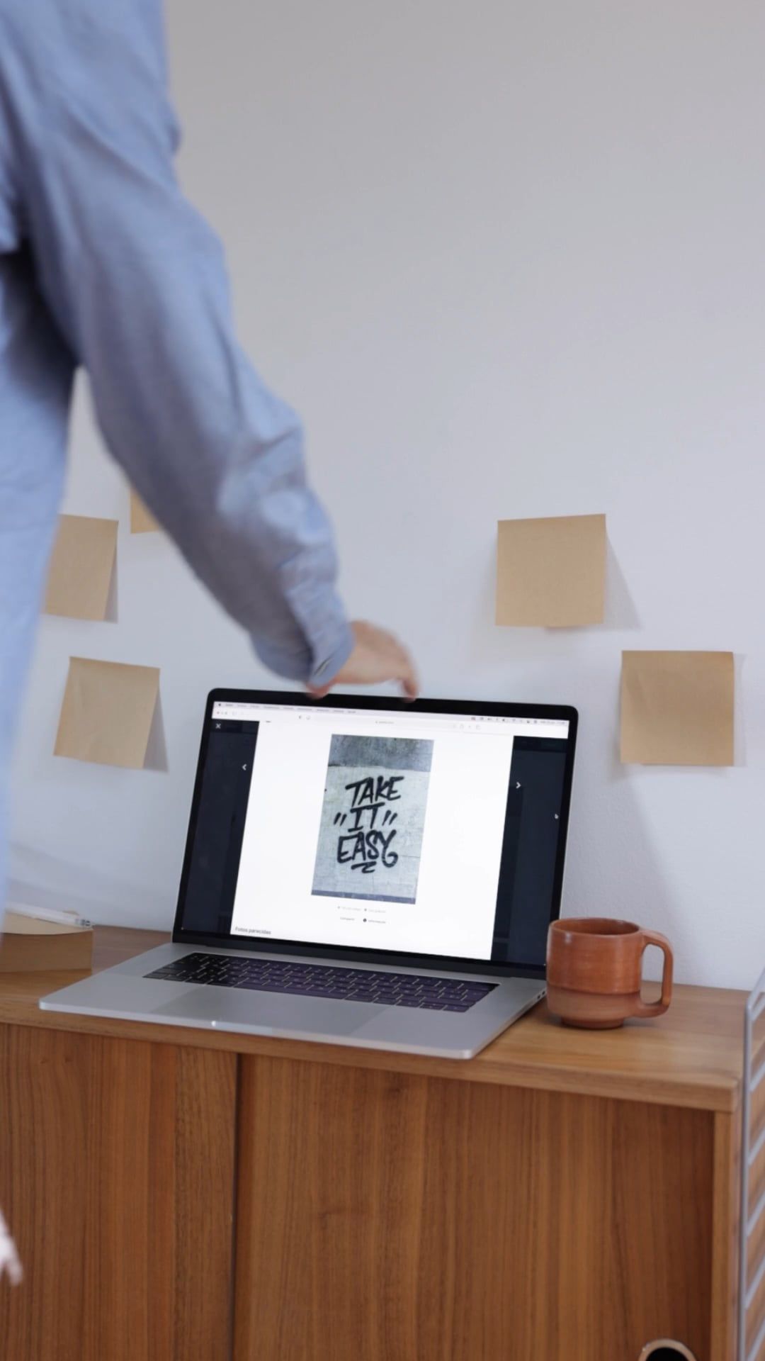 Person Closing a Laptop and Taking A Cup of Coffee Free Stock Video ...