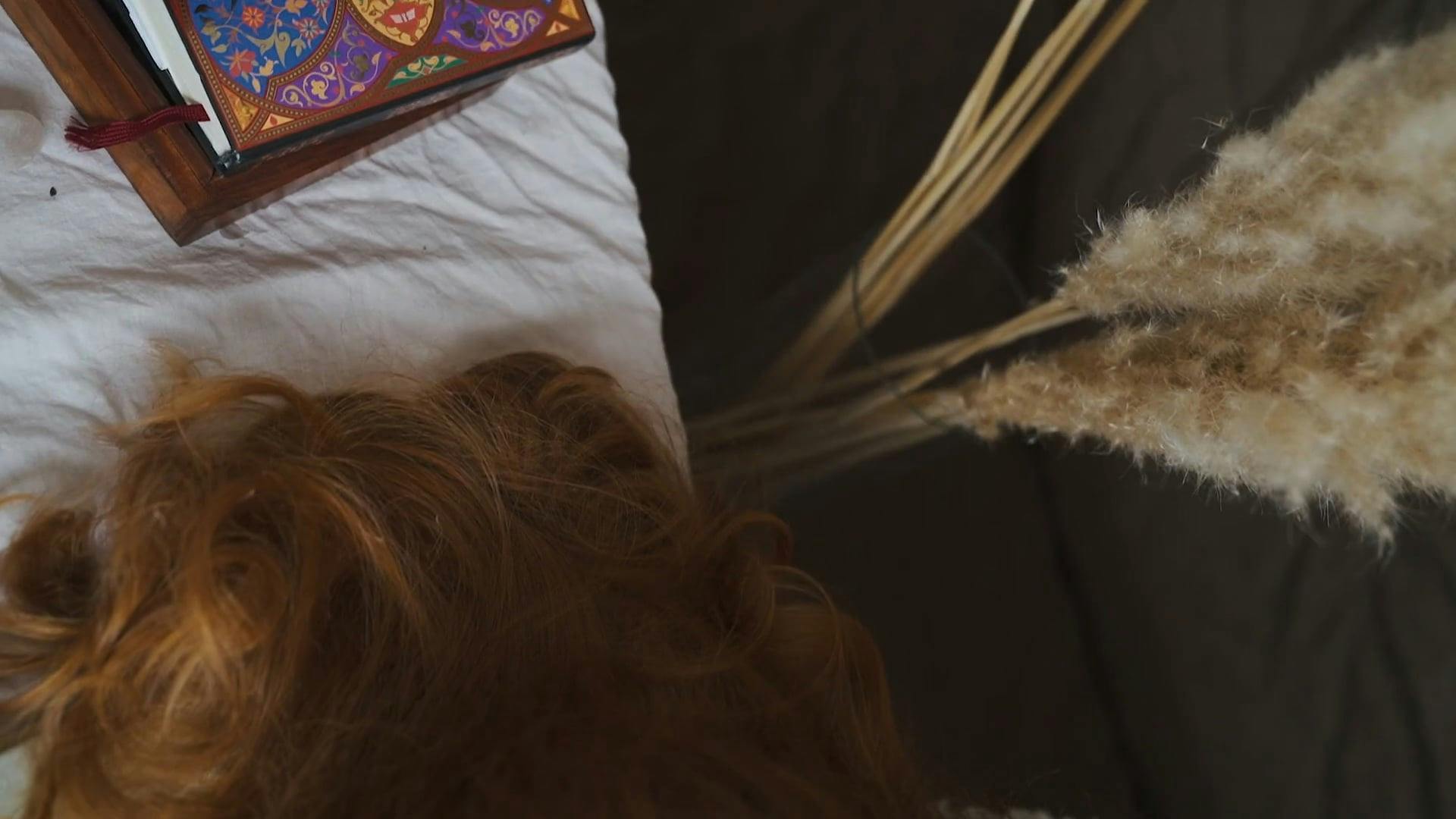 Woman Looking at a Mirror · Free Stock Video